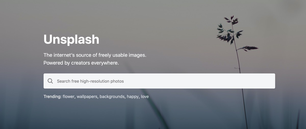 フリー画像-Unsplash