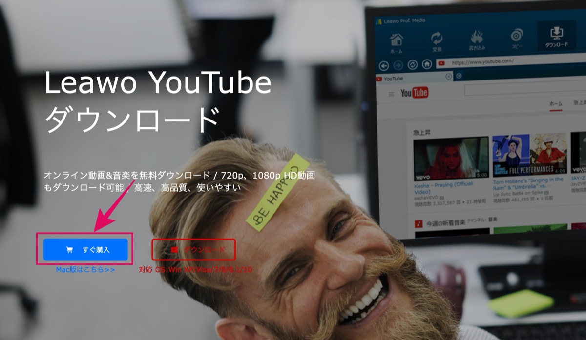 Leawo YouTube-購入