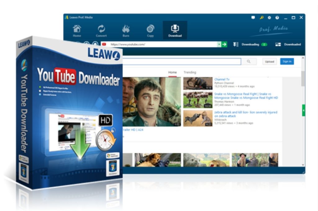 Leawo-YouTube-ダウンロード