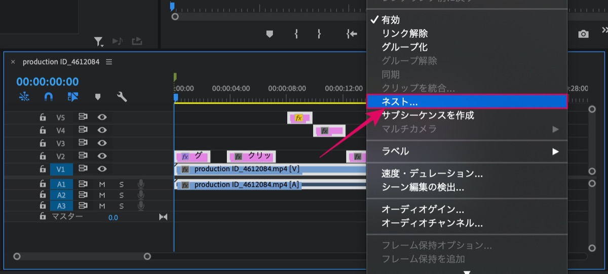 ネスト-設定