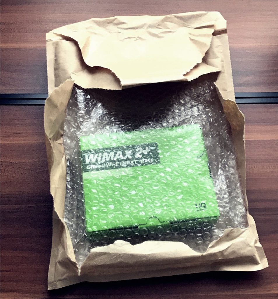 WiMAX-W06-開封後