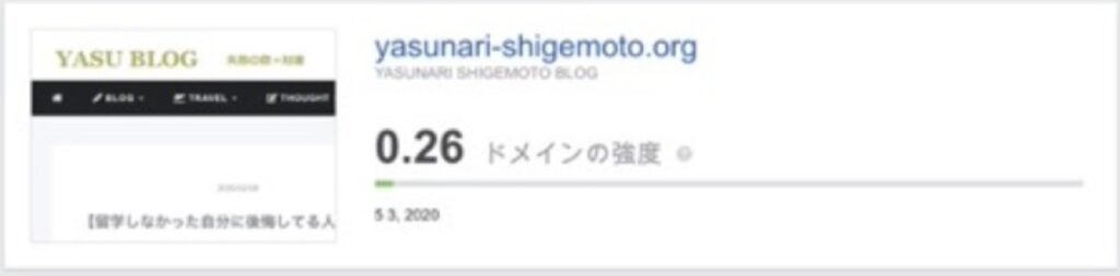 ドメインパワー-5月