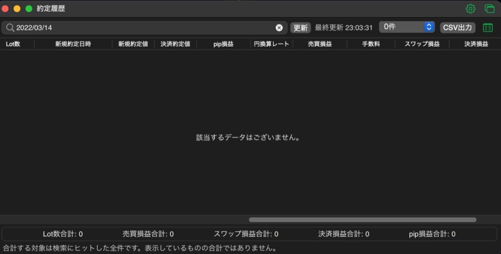 103日目-売買実績