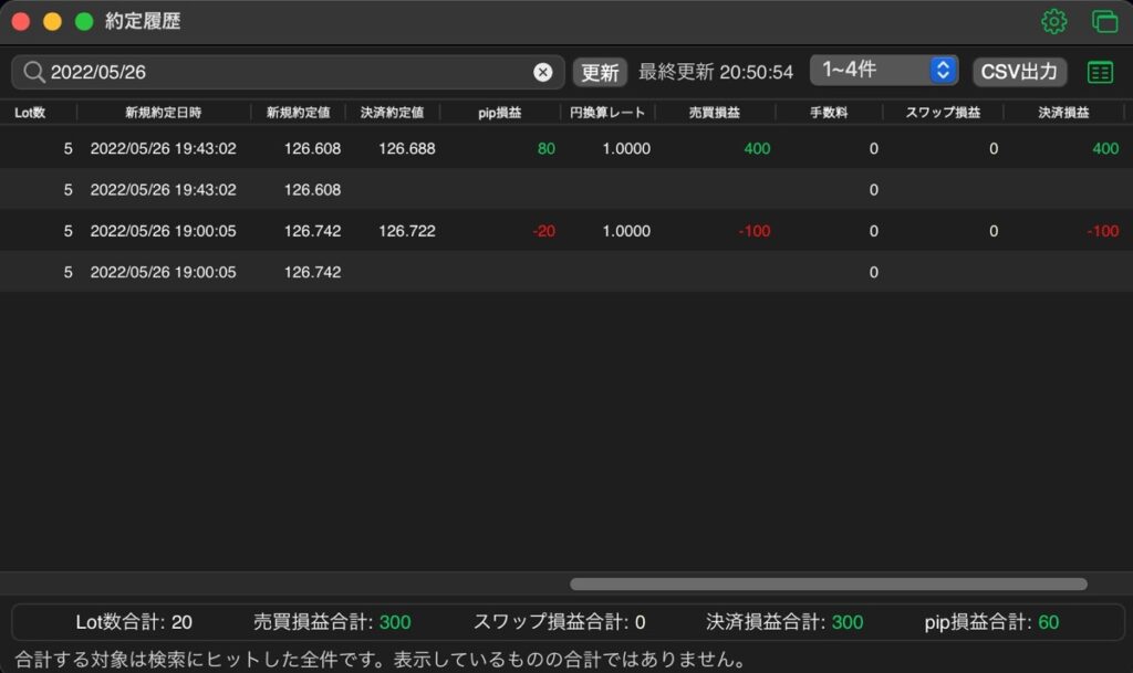 176日目-売買実績