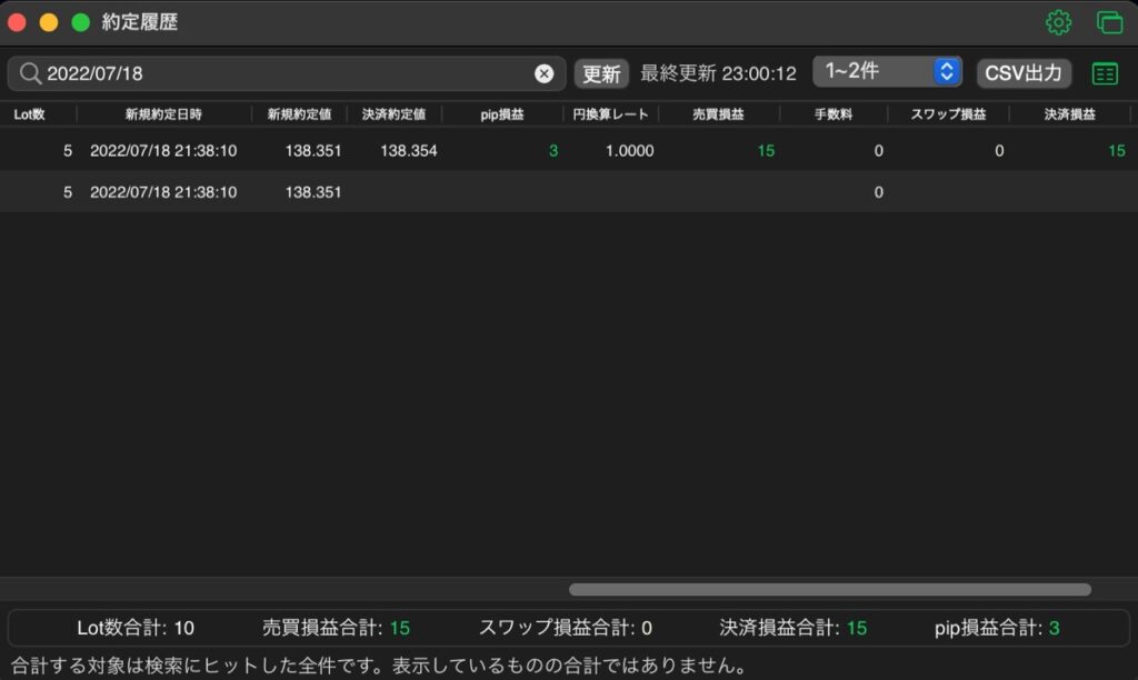 229日目-売買実績